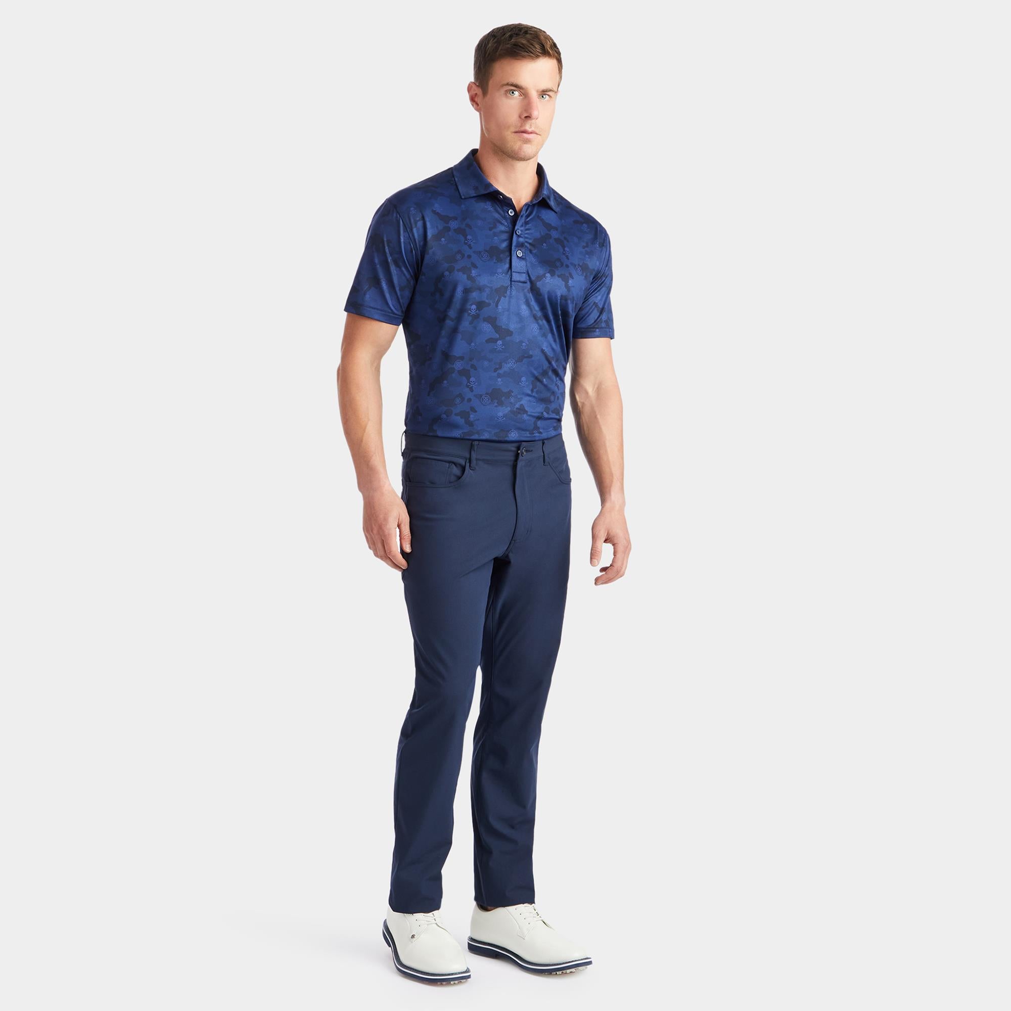 G/FORE Tour 5 Pocket Straight Leg Trousers Twilight